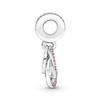 Charm Pandora Donna Pandora Moments in Argento Cubic Zirconia 791468C01 - 791468C01